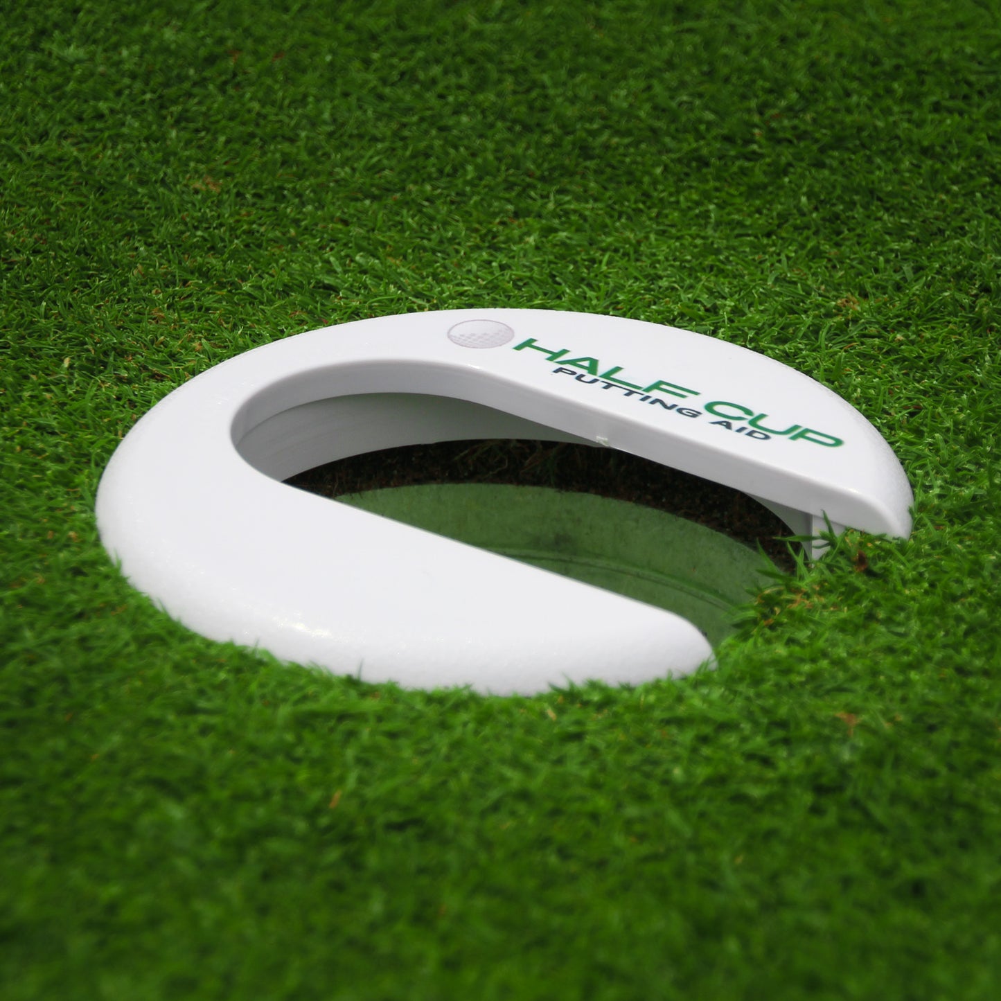 Half Cup Putting Aid – Golf Putting Trainer | Accuracy Training Tool