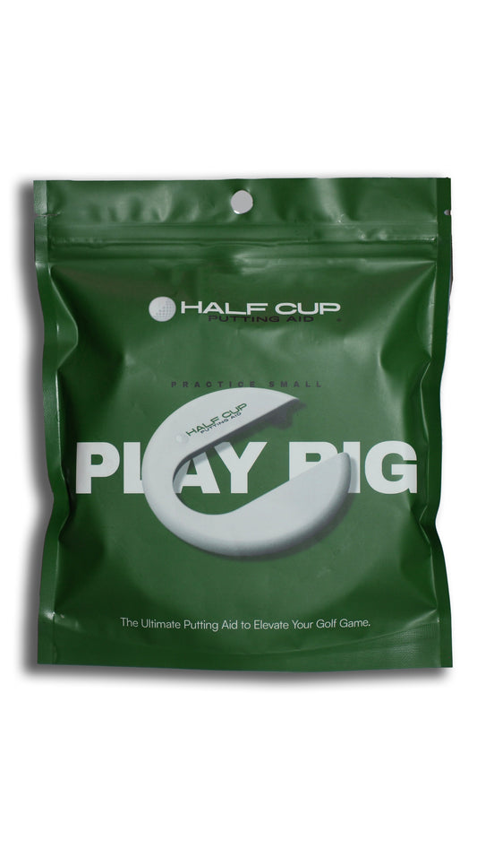 Half Cup Putting Aid – Golf Putting Trainer | Accuracy Training Tool