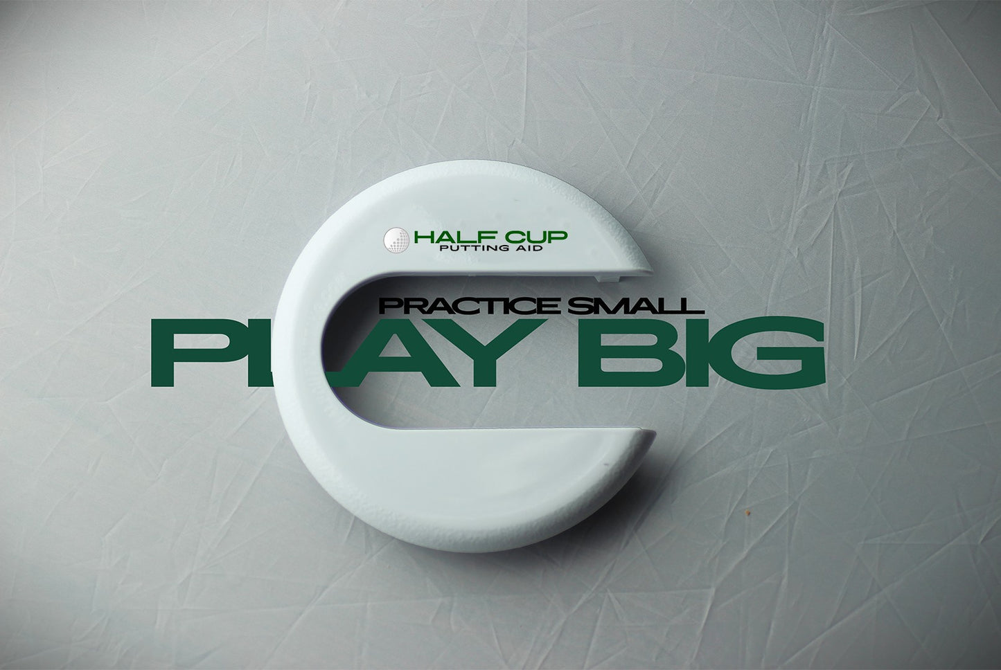 Half Cup Putting Aid – Golf Putting Trainer | Accuracy Training Tool